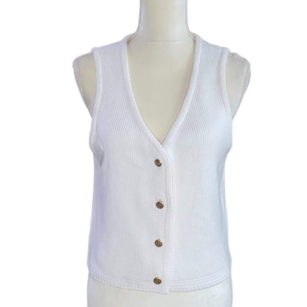Abercrombie and Fitch Mara buttoned down sweater vest